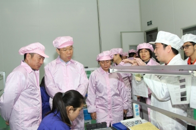 2017年2月16日国标委副主任郭辉视察狗万官网