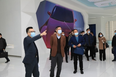 2020年4月1日浙江省发改委副主任谢晓波调研狗万官网